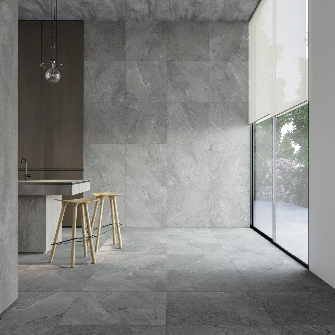 Just Ash Porcelain Tile Rectified Edge - Matt Finish 600 x 600 x 9 (0)