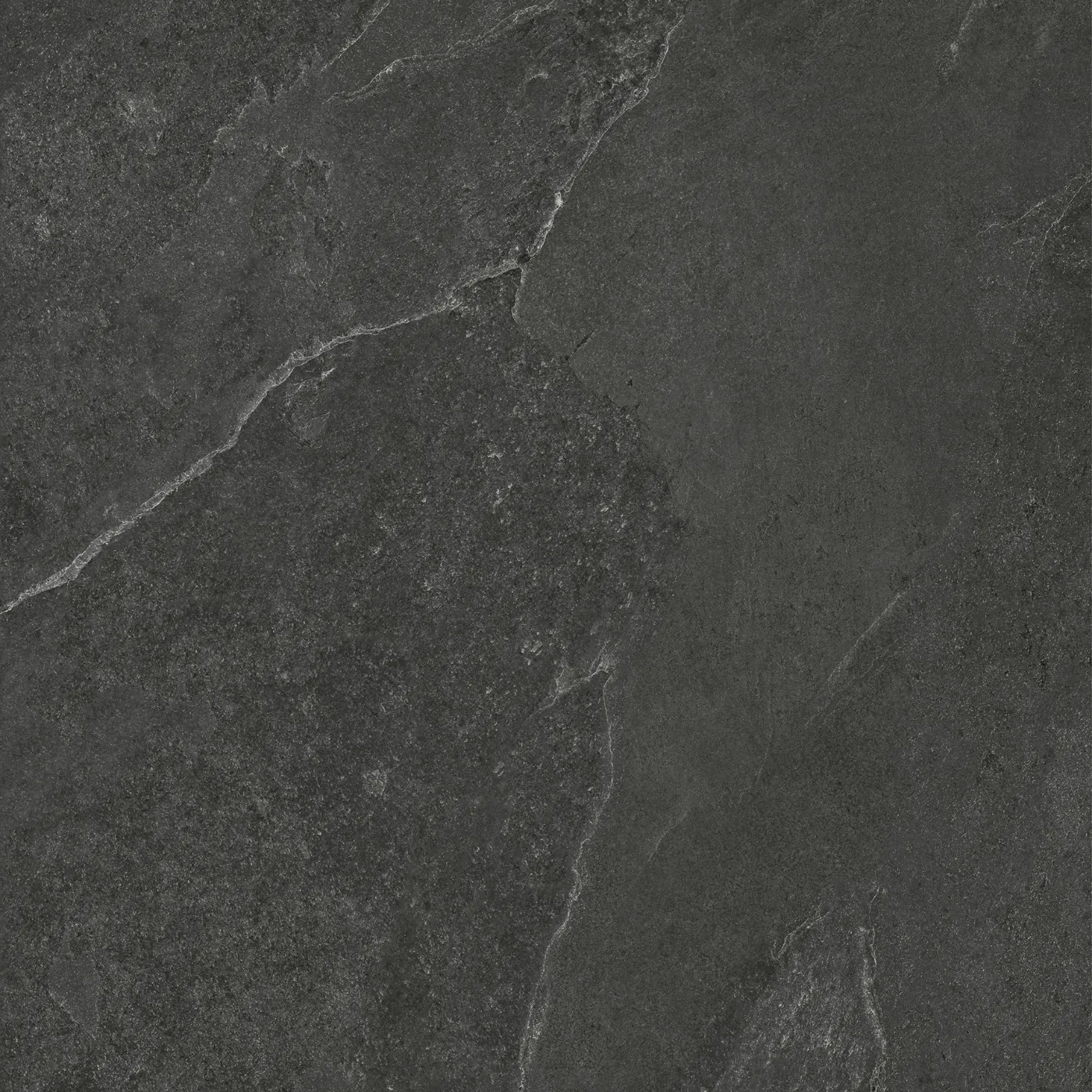 Just Black Slate Porcelain Tile Rectified Edge - Matt Finish 600 x 600 x 9 (2)