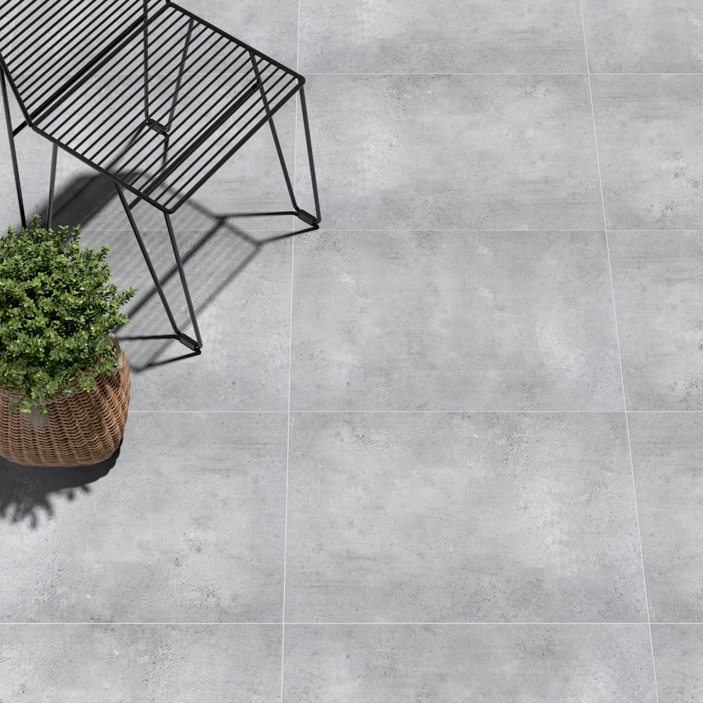 Sutton Grey Anti Slip Outdoor Porcelain Tile Rectified Edge - Matt Finish 600 x 900 x 20 (1)